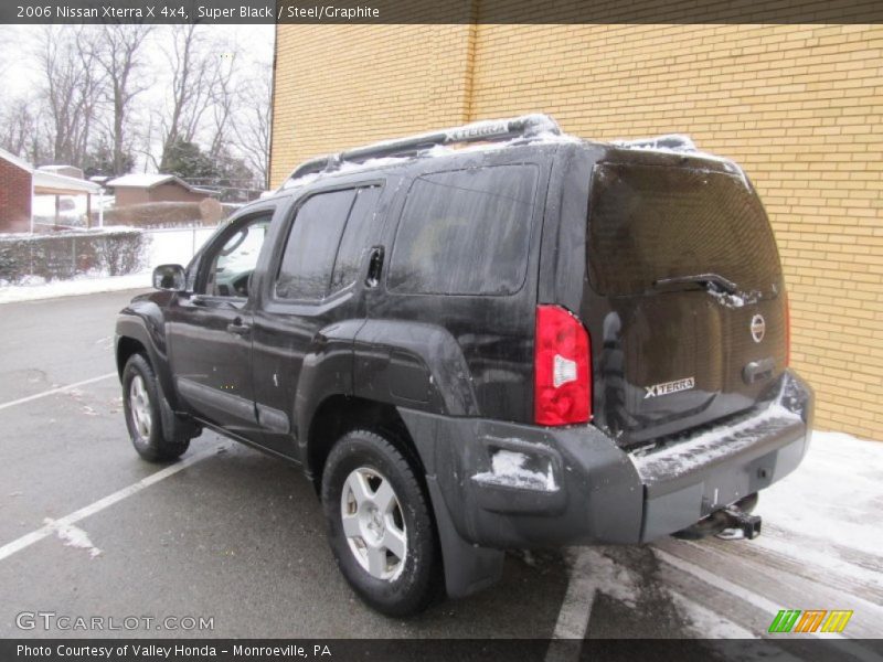 Super Black / Steel/Graphite 2006 Nissan Xterra X 4x4