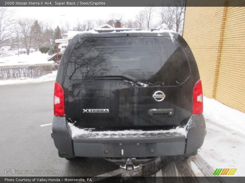 Super Black / Steel/Graphite 2006 Nissan Xterra X 4x4