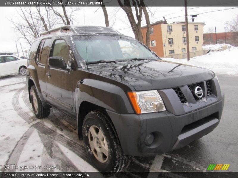Super Black / Steel/Graphite 2006 Nissan Xterra X 4x4