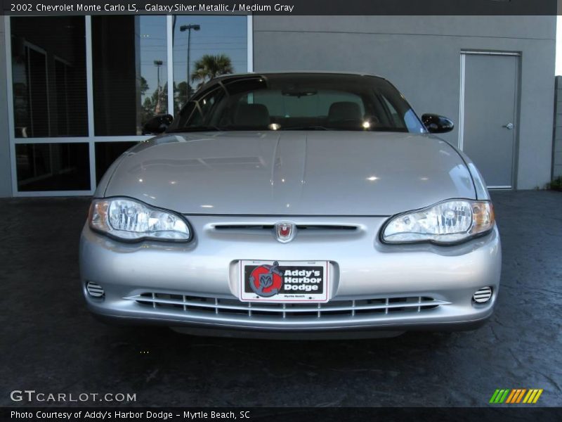 Galaxy Silver Metallic / Medium Gray 2002 Chevrolet Monte Carlo LS