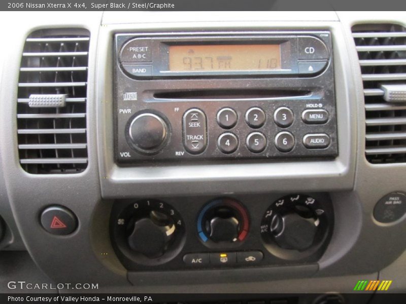 Super Black / Steel/Graphite 2006 Nissan Xterra X 4x4