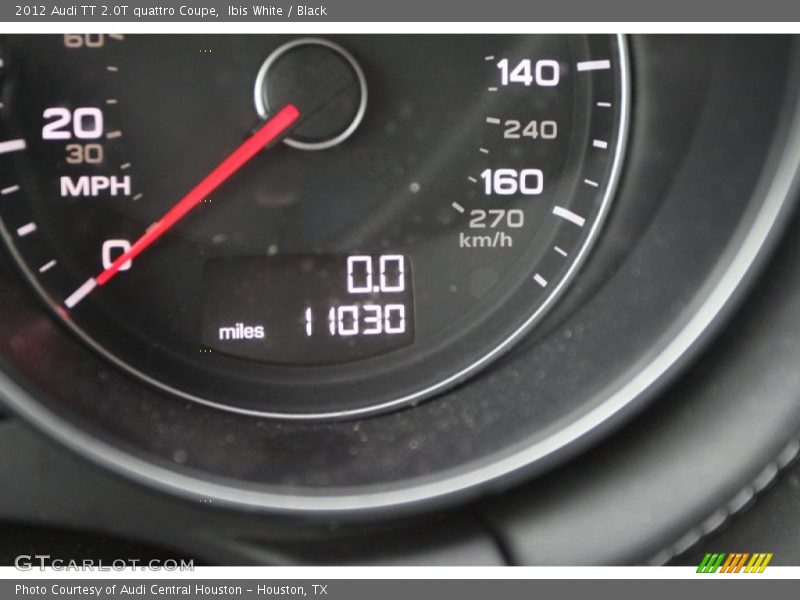 Ibis White / Black 2012 Audi TT 2.0T quattro Coupe