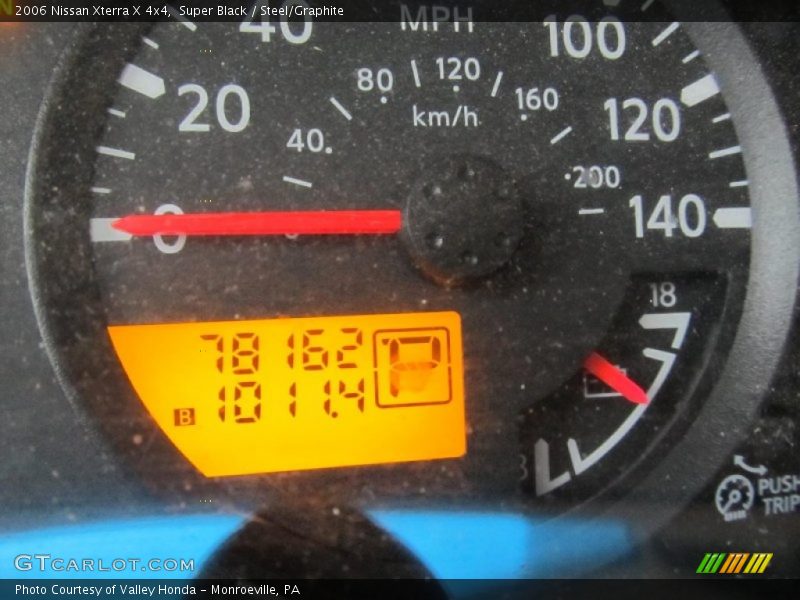 Super Black / Steel/Graphite 2006 Nissan Xterra X 4x4