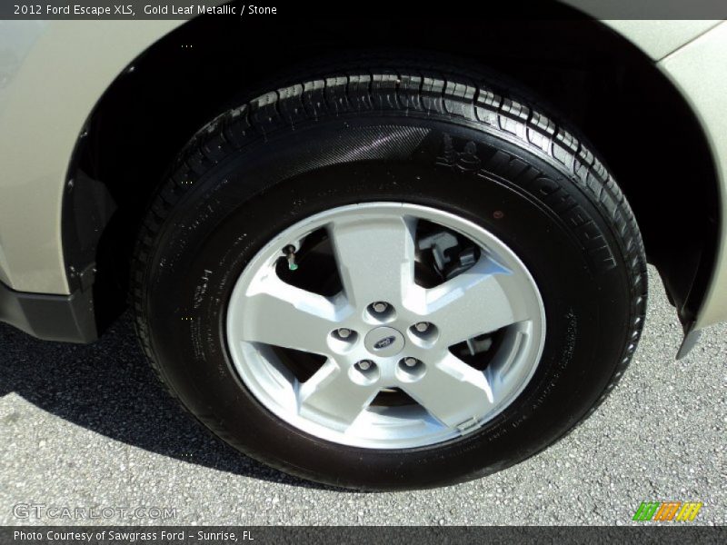 Gold Leaf Metallic / Stone 2012 Ford Escape XLS