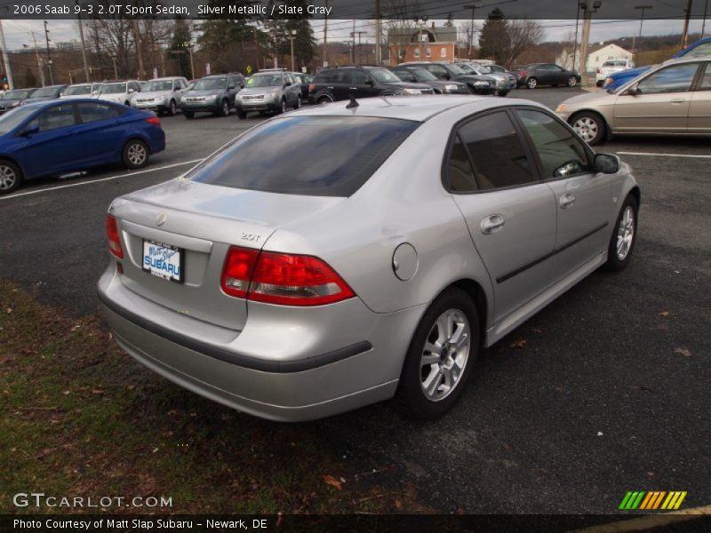 Silver Metallic / Slate Gray 2006 Saab 9-3 2.0T Sport Sedan