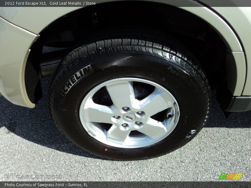 Gold Leaf Metallic / Stone 2012 Ford Escape XLS