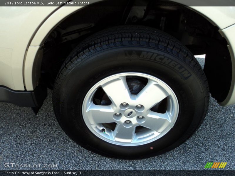 Gold Leaf Metallic / Stone 2012 Ford Escape XLS