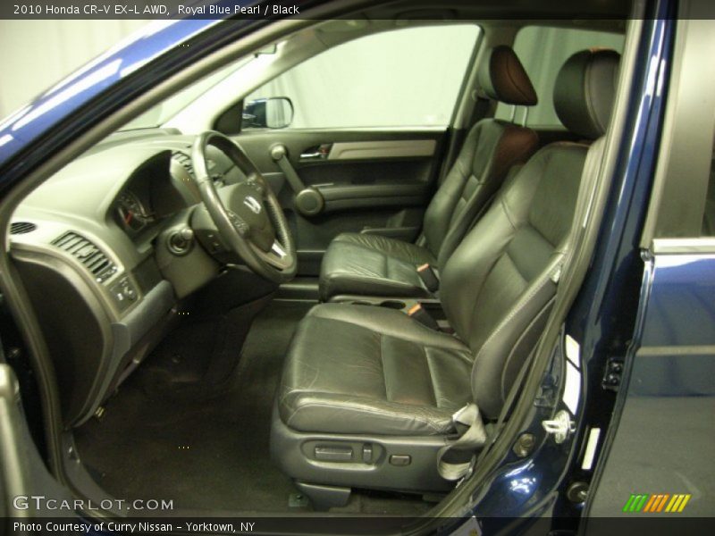 Royal Blue Pearl / Black 2010 Honda CR-V EX-L AWD
