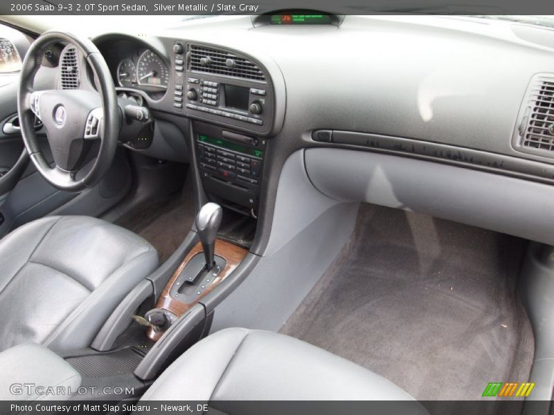 Silver Metallic / Slate Gray 2006 Saab 9-3 2.0T Sport Sedan