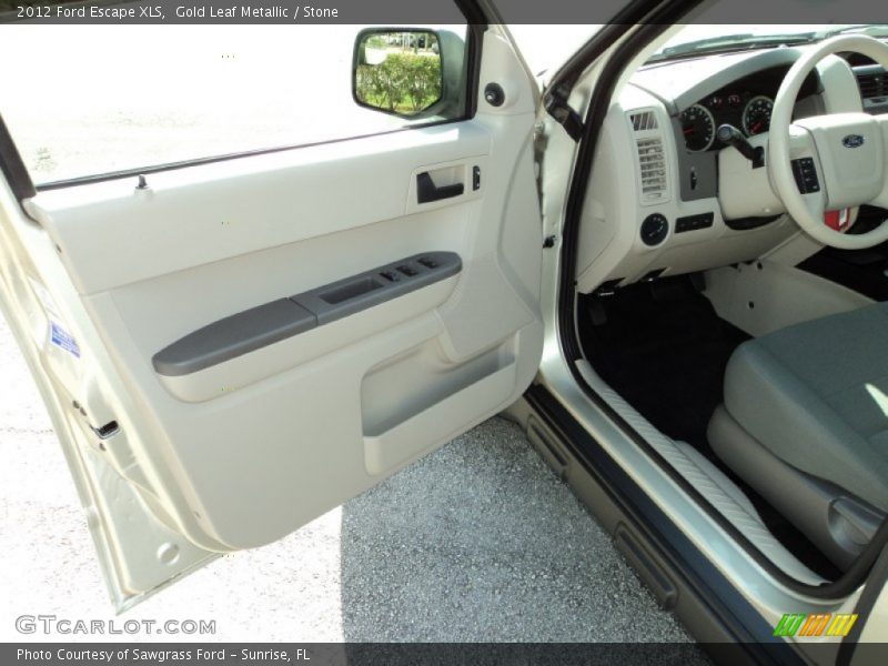 Gold Leaf Metallic / Stone 2012 Ford Escape XLS