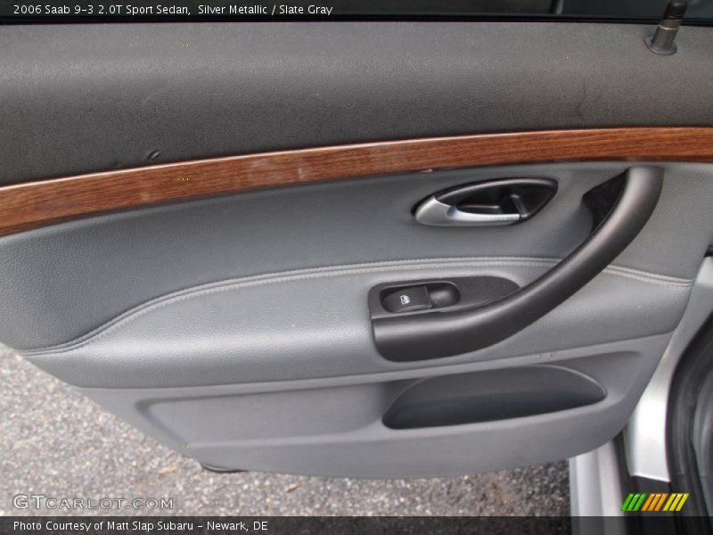 Silver Metallic / Slate Gray 2006 Saab 9-3 2.0T Sport Sedan