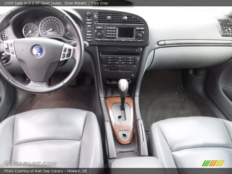 Silver Metallic / Slate Gray 2006 Saab 9-3 2.0T Sport Sedan