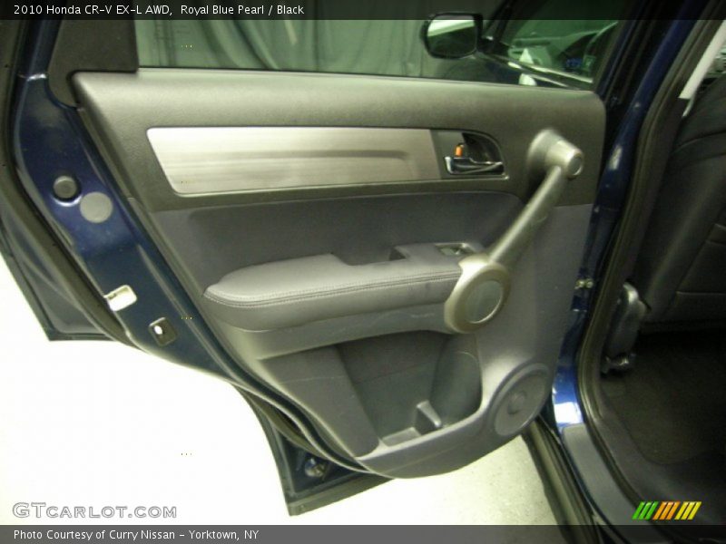 Royal Blue Pearl / Black 2010 Honda CR-V EX-L AWD