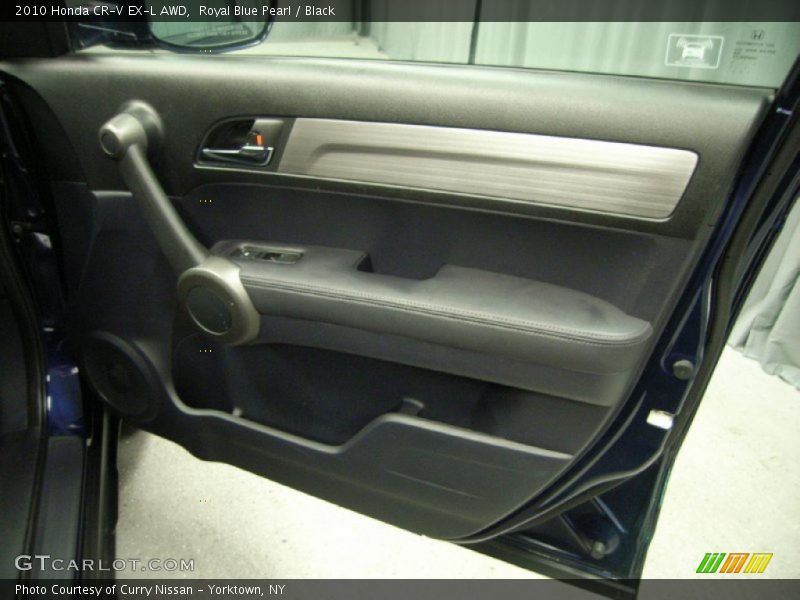 Royal Blue Pearl / Black 2010 Honda CR-V EX-L AWD