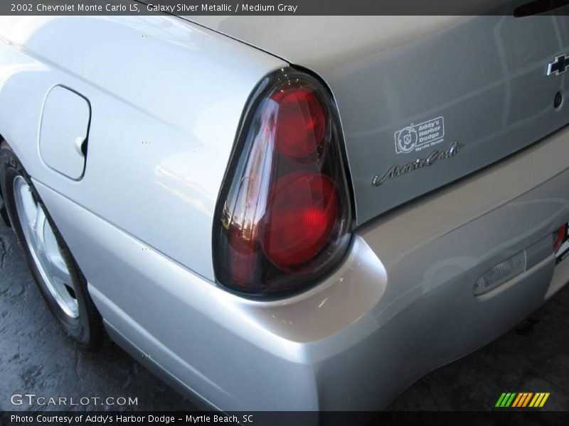 Galaxy Silver Metallic / Medium Gray 2002 Chevrolet Monte Carlo LS