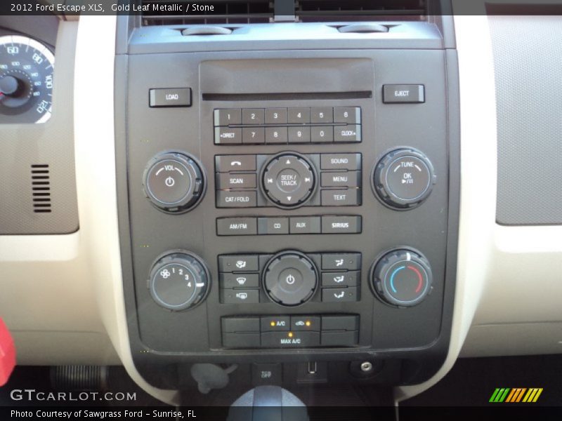 Controls of 2012 Escape XLS