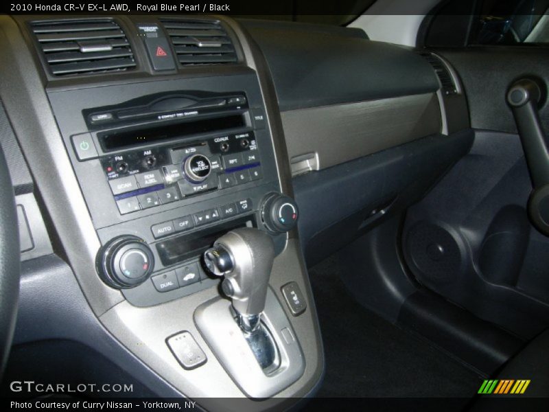 Royal Blue Pearl / Black 2010 Honda CR-V EX-L AWD