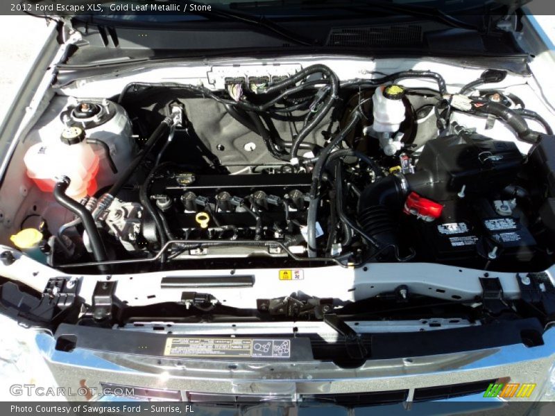  2012 Escape XLS Engine - 2.5 Liter DOHC 16-Valve Duratec 4 Cylinder