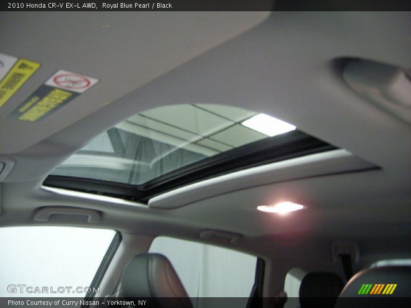 Royal Blue Pearl / Black 2010 Honda CR-V EX-L AWD