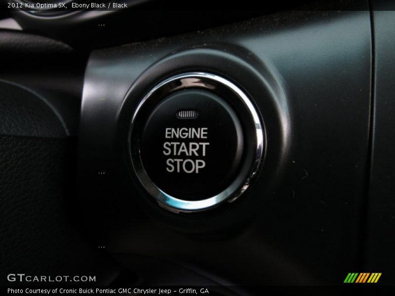 Controls of 2012 Optima SX