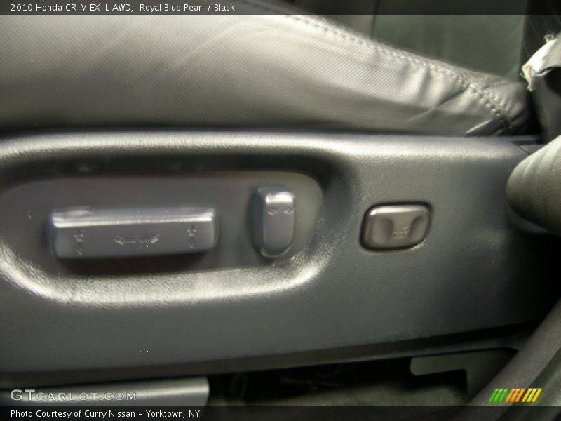 Royal Blue Pearl / Black 2010 Honda CR-V EX-L AWD