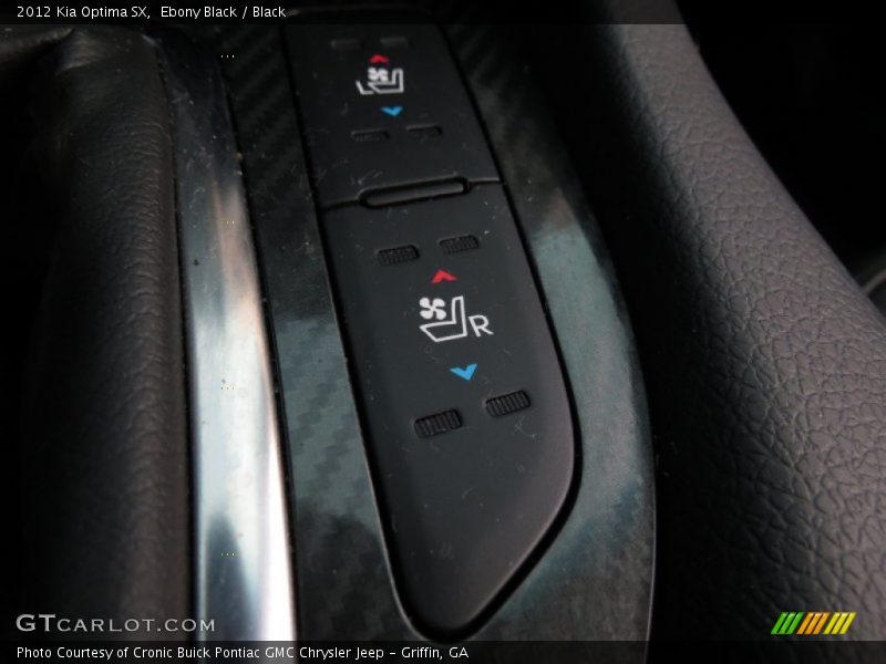 Ebony Black / Black 2012 Kia Optima SX
