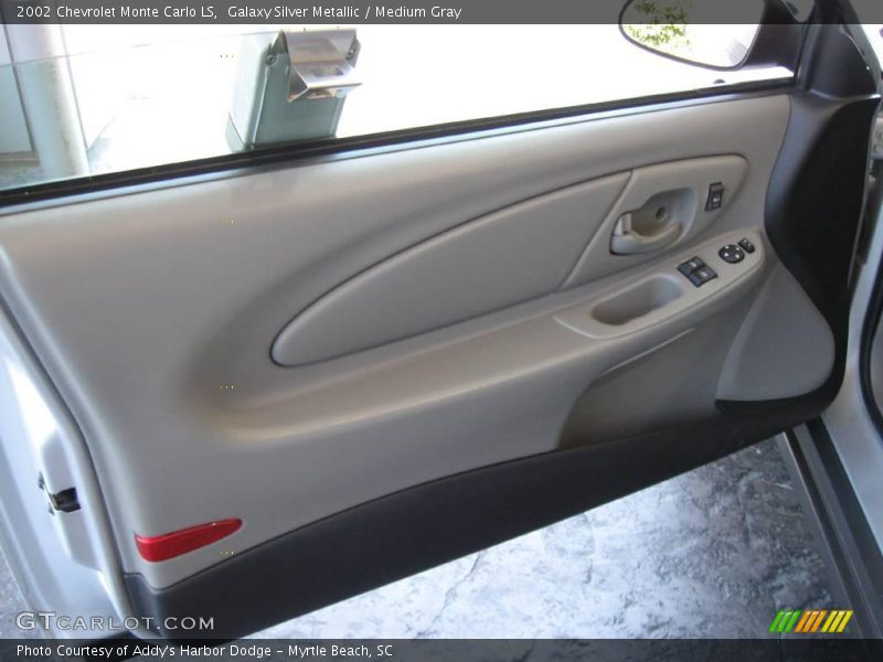 Galaxy Silver Metallic / Medium Gray 2002 Chevrolet Monte Carlo LS