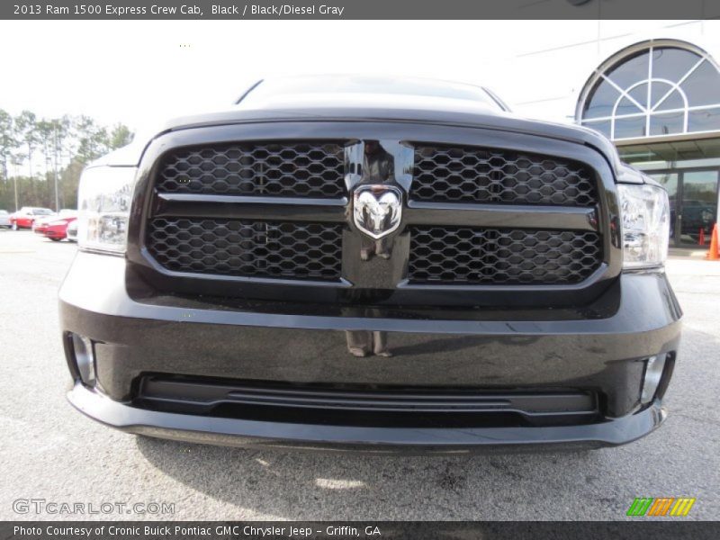 Black / Black/Diesel Gray 2013 Ram 1500 Express Crew Cab