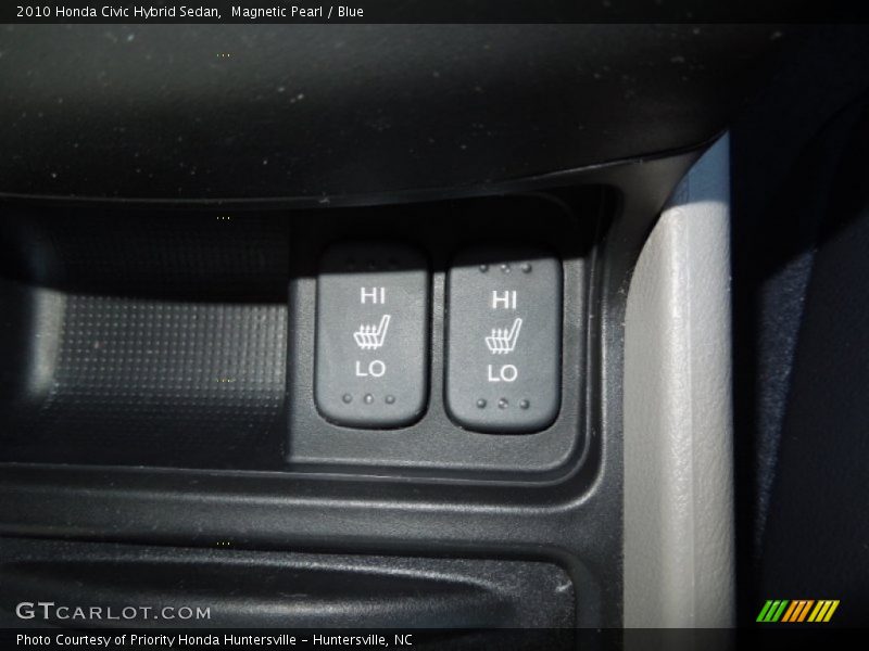 Magnetic Pearl / Blue 2010 Honda Civic Hybrid Sedan
