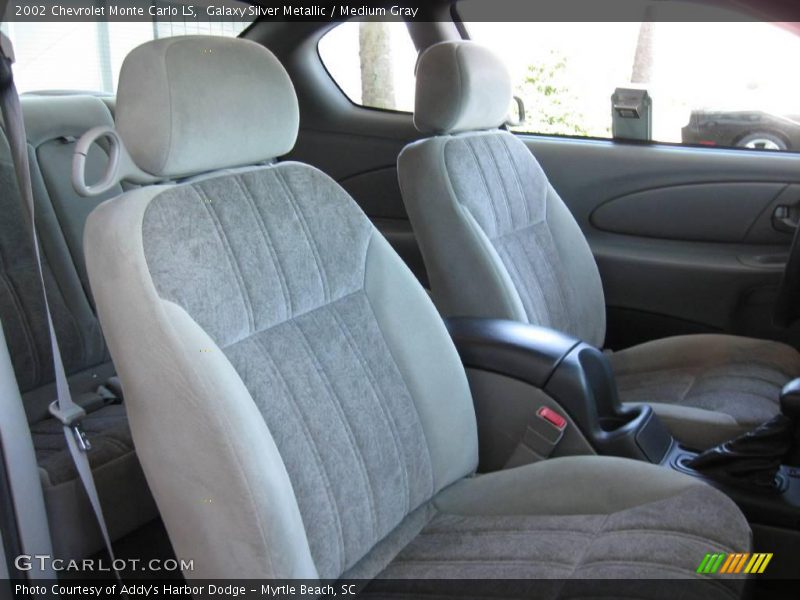 Galaxy Silver Metallic / Medium Gray 2002 Chevrolet Monte Carlo LS