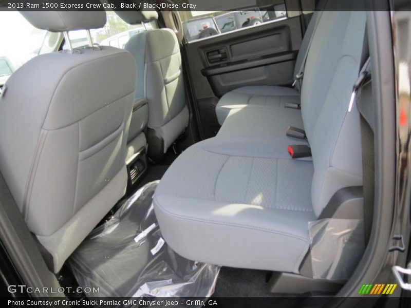 Black / Black/Diesel Gray 2013 Ram 1500 Express Crew Cab