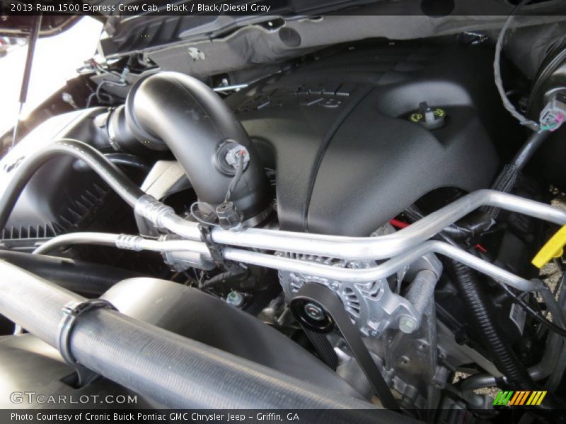 Black / Black/Diesel Gray 2013 Ram 1500 Express Crew Cab