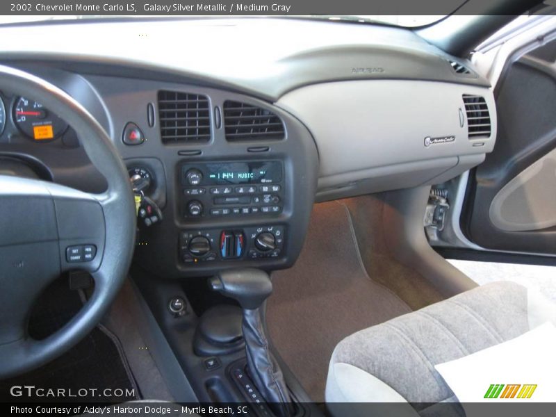 Galaxy Silver Metallic / Medium Gray 2002 Chevrolet Monte Carlo LS