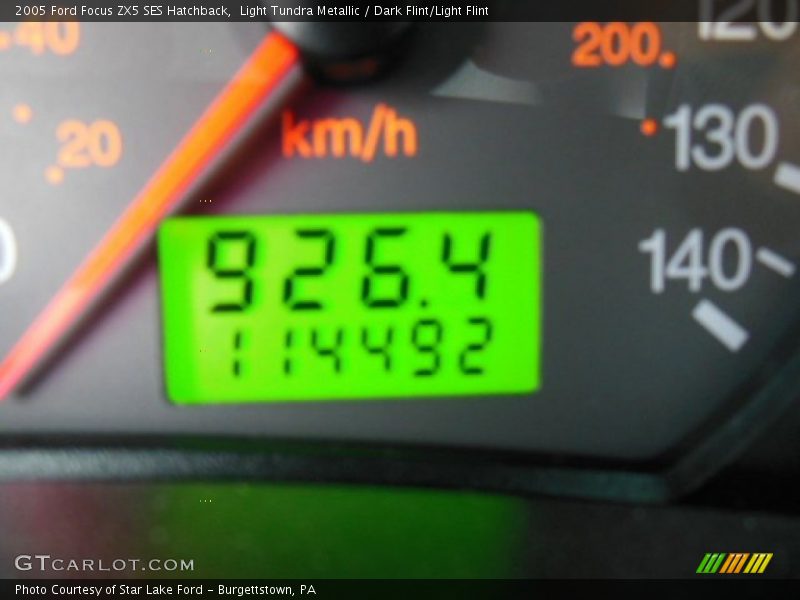 Light Tundra Metallic / Dark Flint/Light Flint 2005 Ford Focus ZX5 SES Hatchback