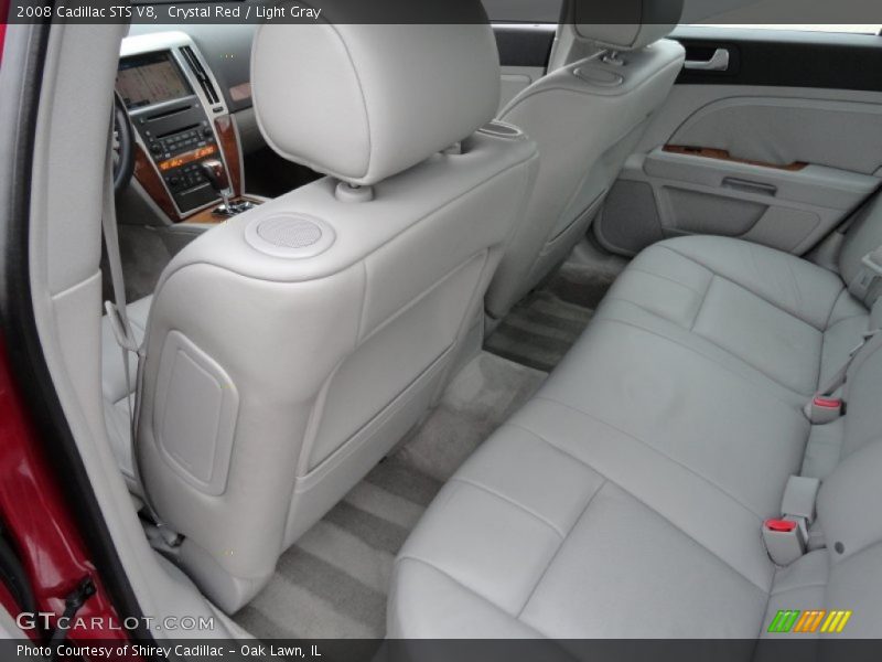 Crystal Red / Light Gray 2008 Cadillac STS V8