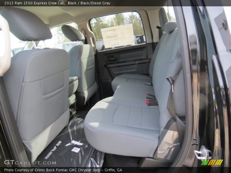 Black / Black/Diesel Gray 2013 Ram 1500 Express Crew Cab