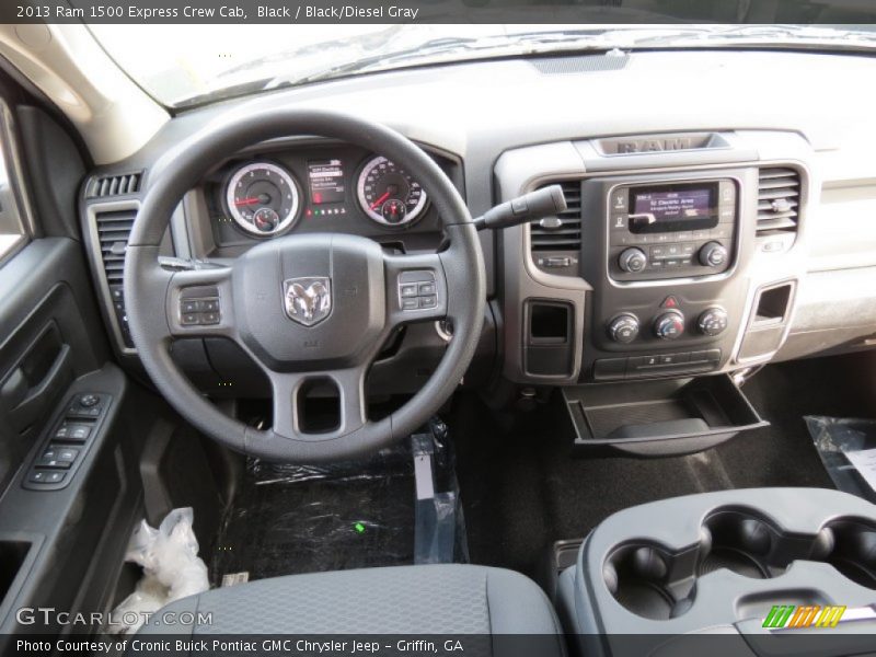 Black / Black/Diesel Gray 2013 Ram 1500 Express Crew Cab