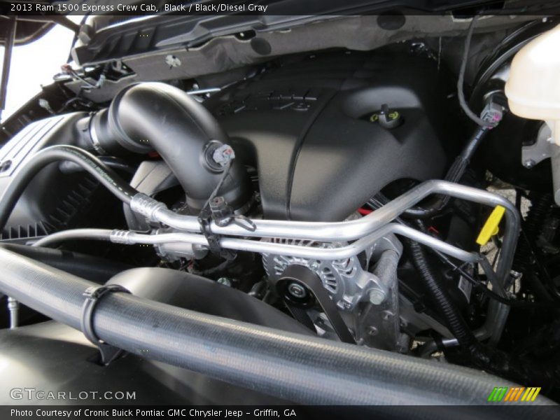 Black / Black/Diesel Gray 2013 Ram 1500 Express Crew Cab