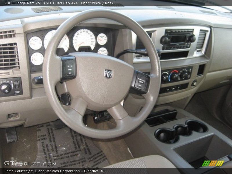  2008 Ram 2500 SLT Quad Cab 4x4 Steering Wheel