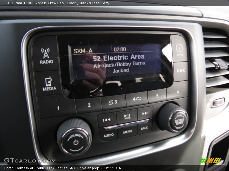 Black / Black/Diesel Gray 2013 Ram 1500 Express Crew Cab