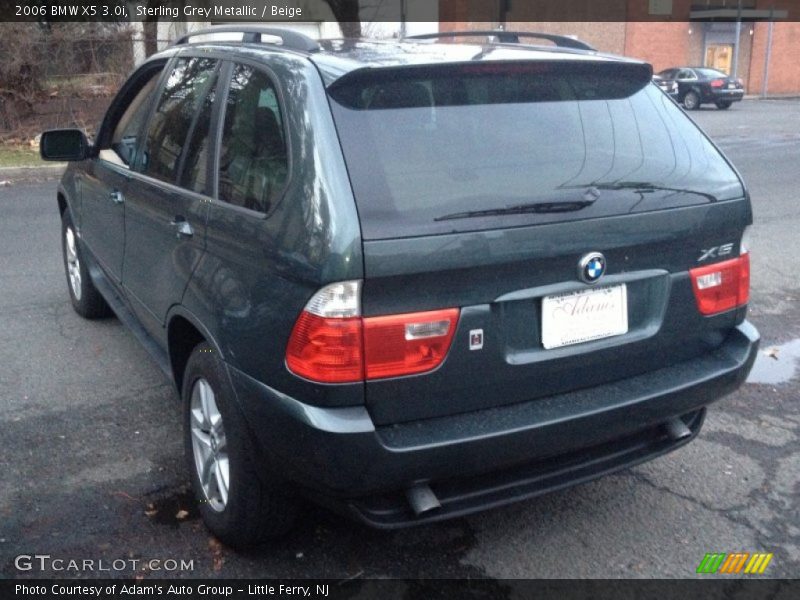 Sterling Grey Metallic / Beige 2006 BMW X5 3.0i