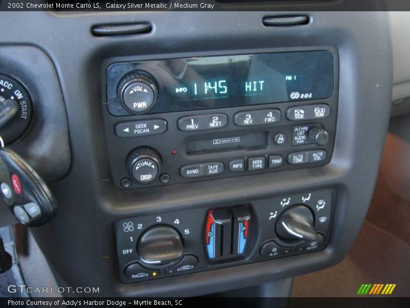 Galaxy Silver Metallic / Medium Gray 2002 Chevrolet Monte Carlo LS