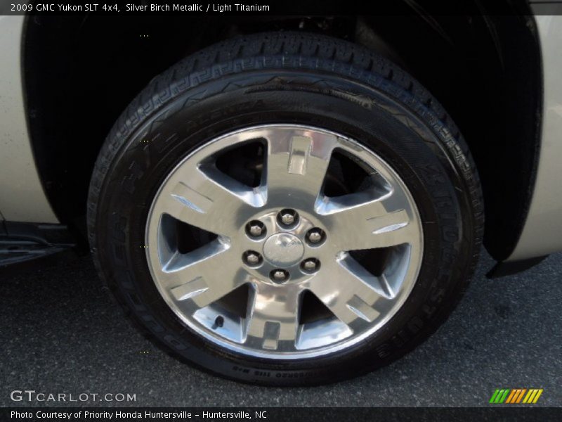 Silver Birch Metallic / Light Titanium 2009 GMC Yukon SLT 4x4