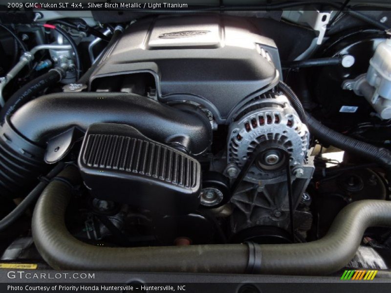 Silver Birch Metallic / Light Titanium 2009 GMC Yukon SLT 4x4
