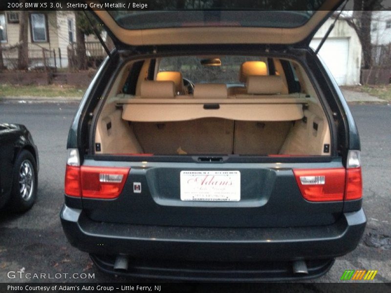 Sterling Grey Metallic / Beige 2006 BMW X5 3.0i