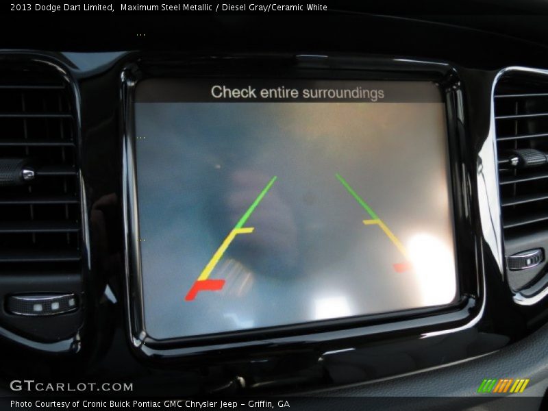 Maximum Steel Metallic / Diesel Gray/Ceramic White 2013 Dodge Dart Limited