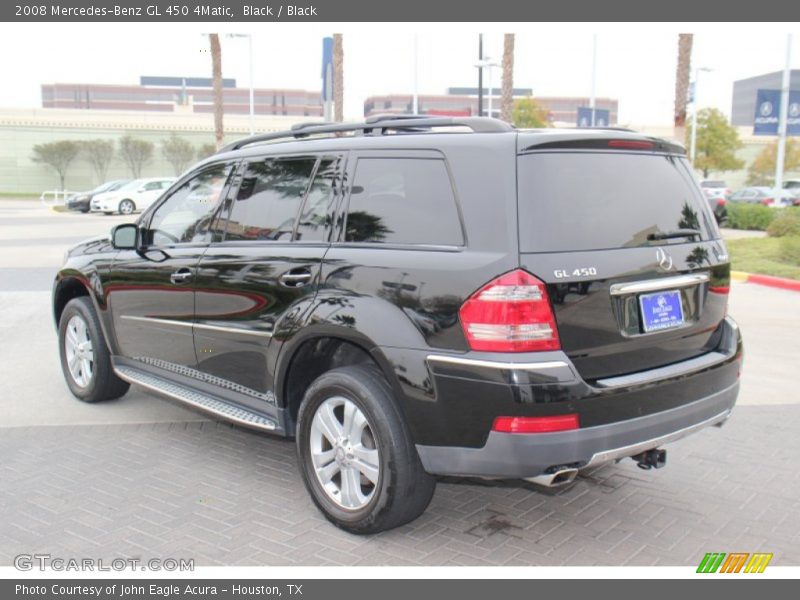 Black / Black 2008 Mercedes-Benz GL 450 4Matic