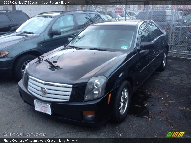 Black Raven / Ebony 2007 Cadillac CTS Sedan