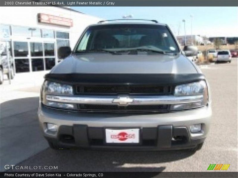 Light Pewter Metallic / Gray 2003 Chevrolet TrailBlazer LS 4x4