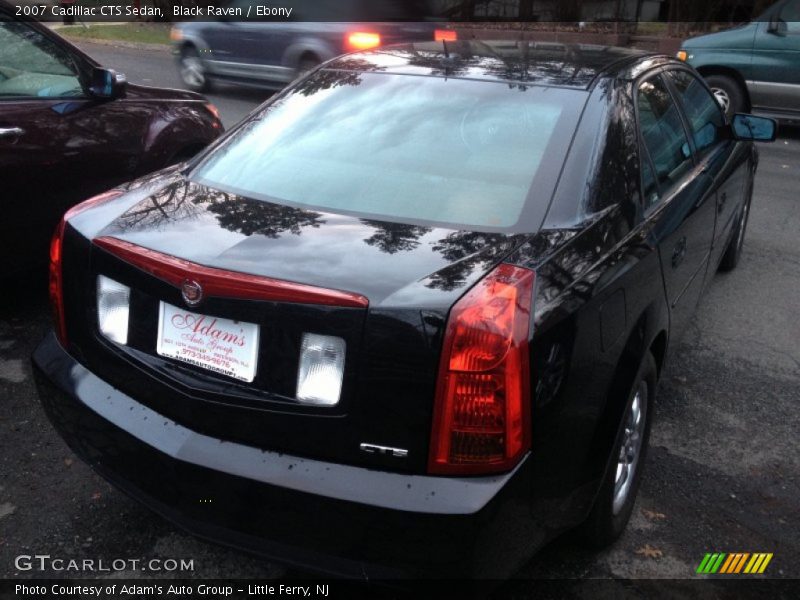 Black Raven / Ebony 2007 Cadillac CTS Sedan